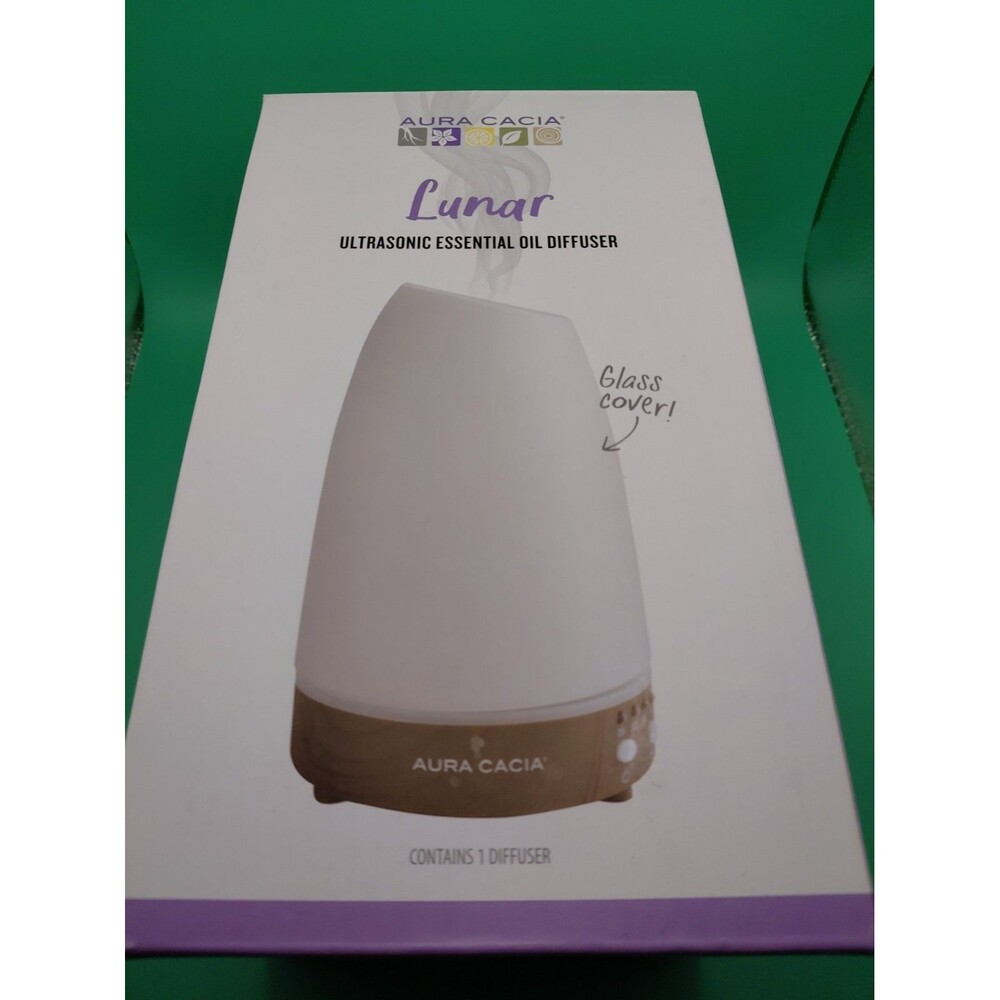 Aura Cacia, Lunar Ultrasonic Essential Oil Diffuser, 1 Count